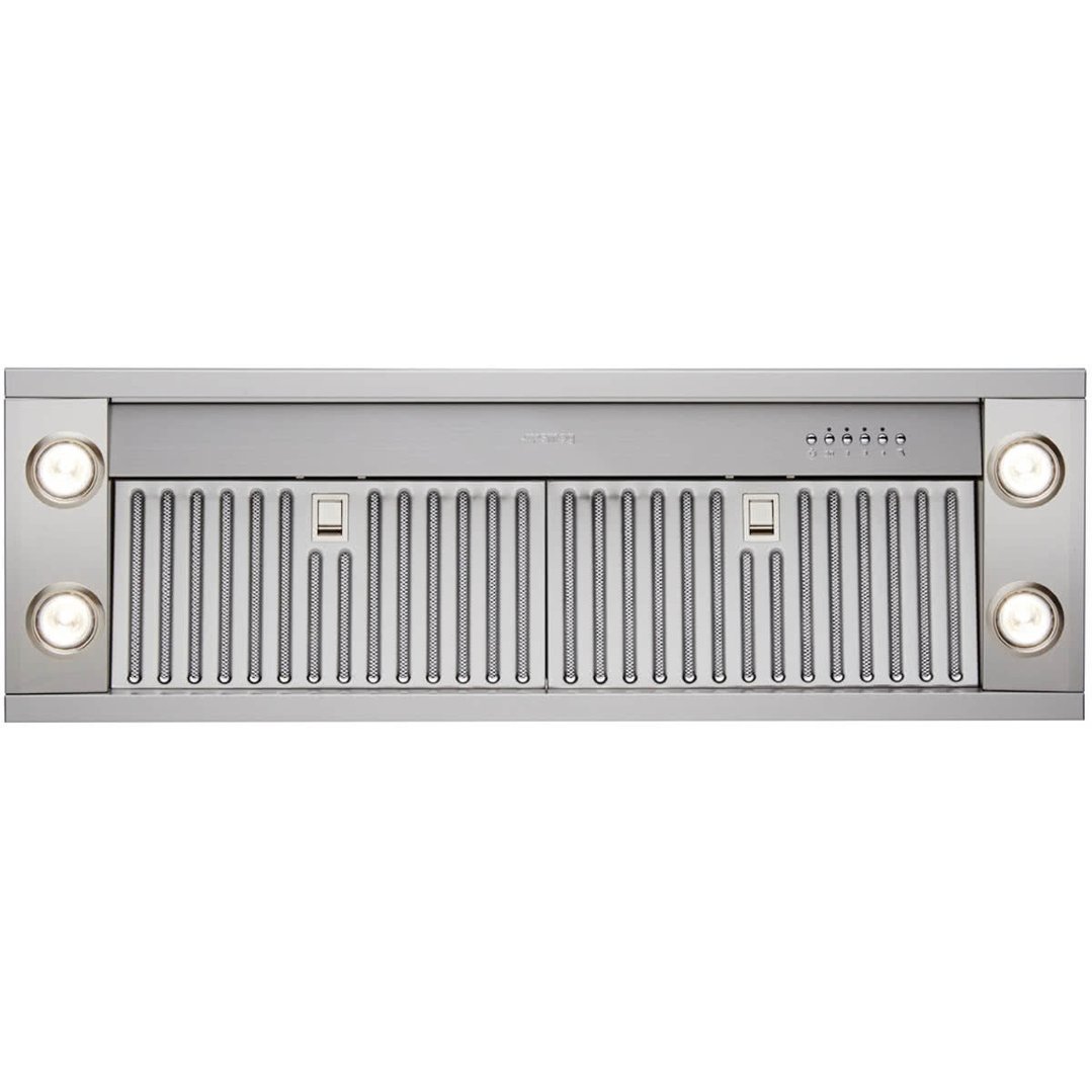 Smeg Classic 90cm Concealed Undermount Rangehood KDIAM90AX