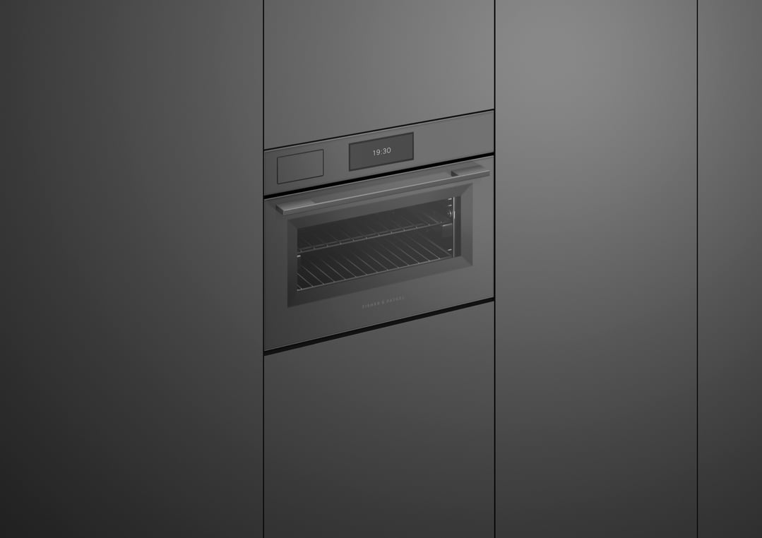 Fisher & Paykel 60cm Minimal Compact Combi-Steam Oven, Grey OS60NAMVUG5