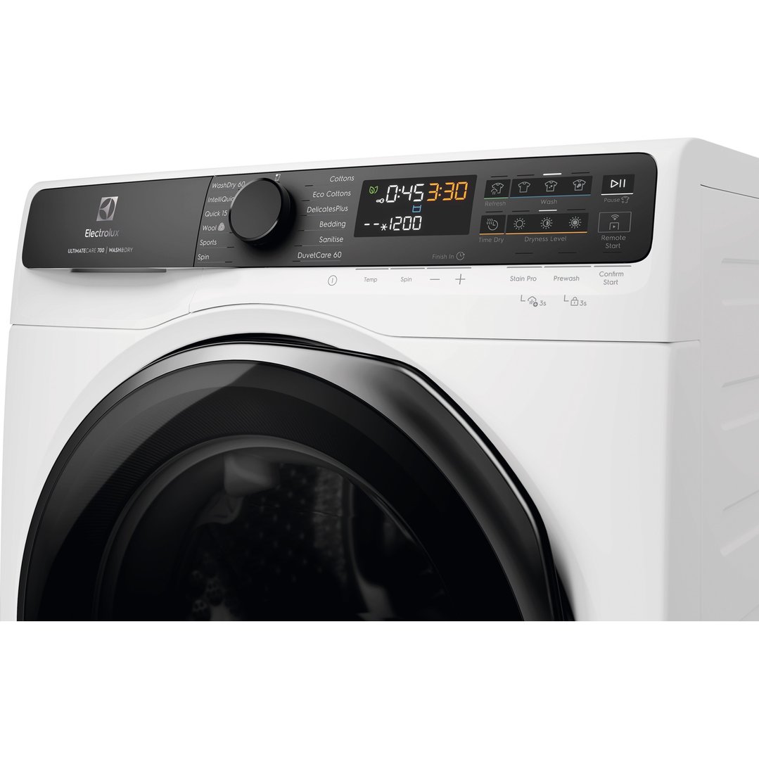 Electrolux 10kg UltimateCare 700 Front Load Washing Machine with 6kg Dryer White EWW1043R7WCS