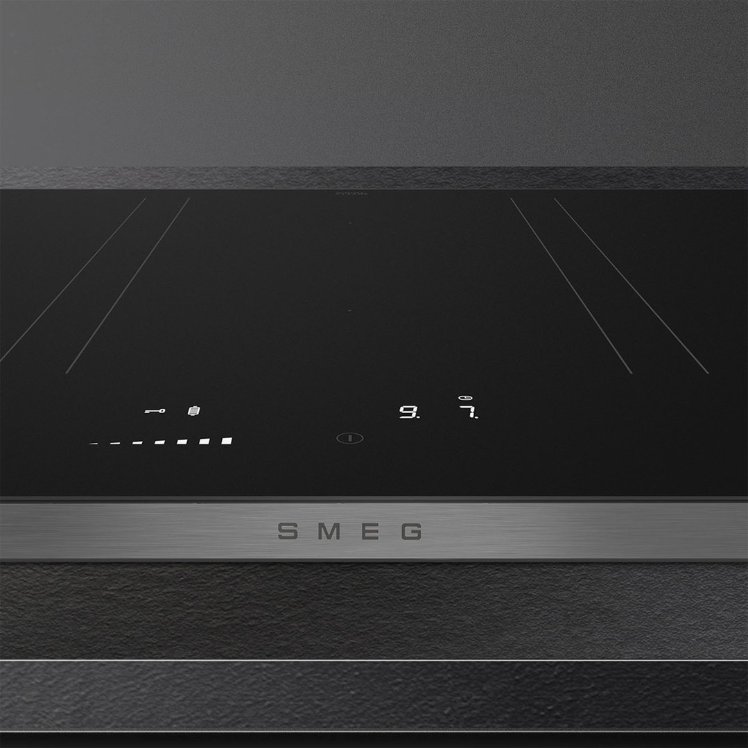 Smeg 90cm Isola Alta Induction Cooktop with Autovent 2.0 - Stainless Steel SISL7964X