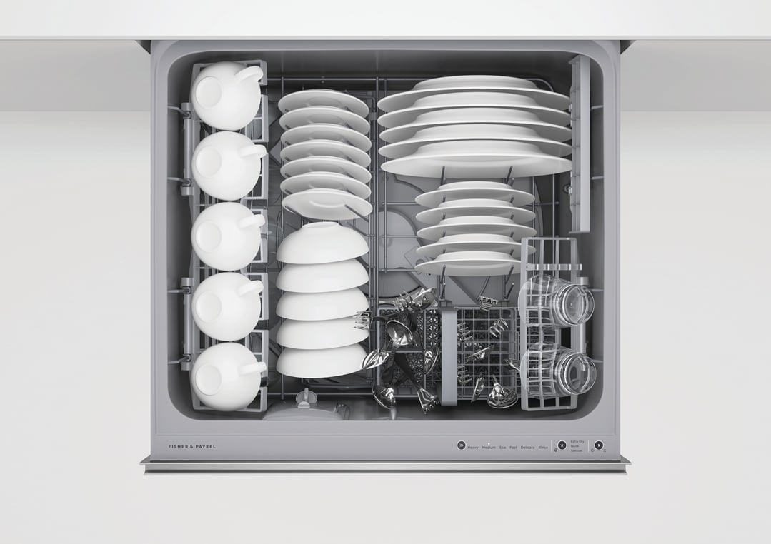 Fisher & Paykel Series 9, Contemporary Tall Single DishDrawer™ Dishwasher DD60ST4NX9