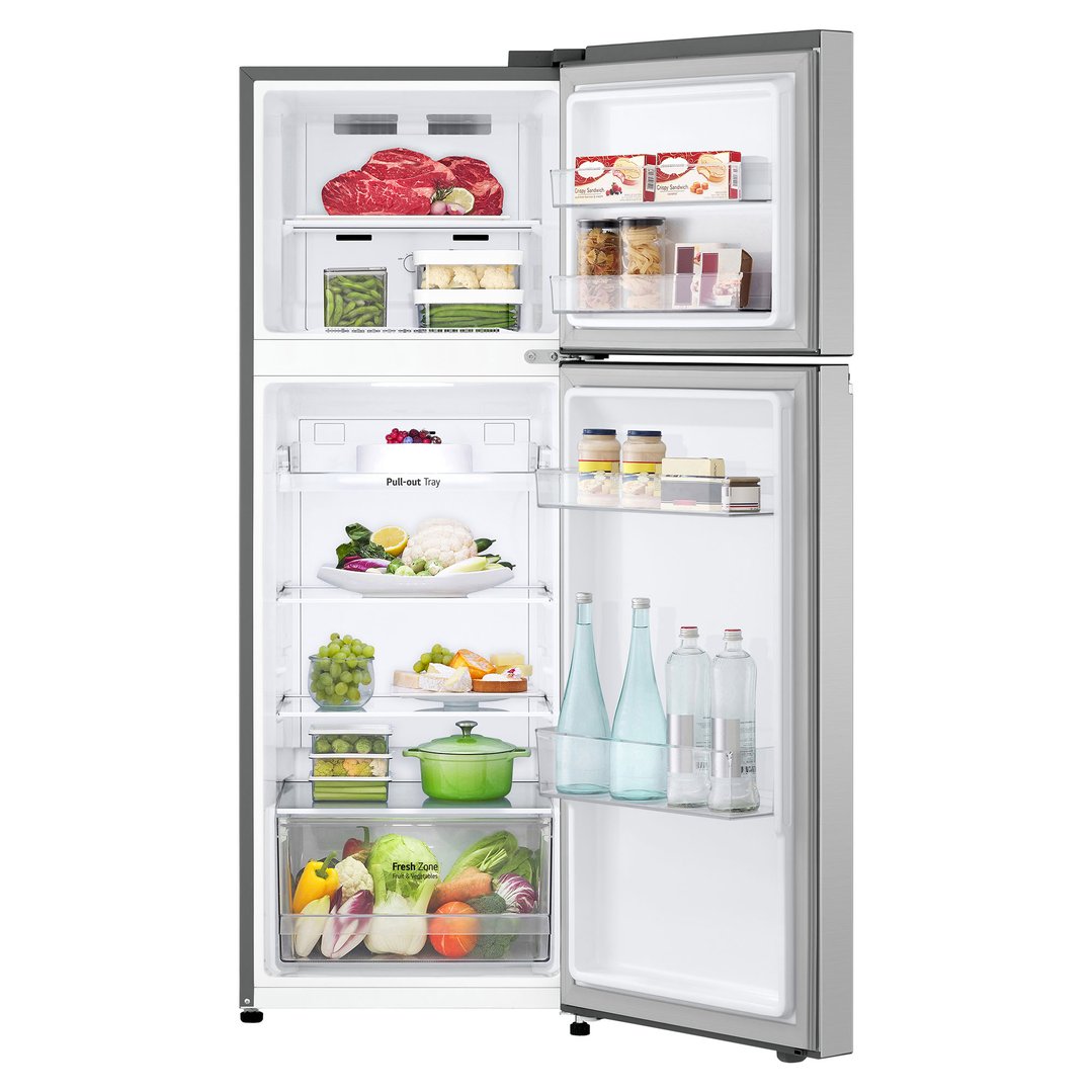 LG 243L Top Mount Refrigerator in Stainless Finish GT-1S