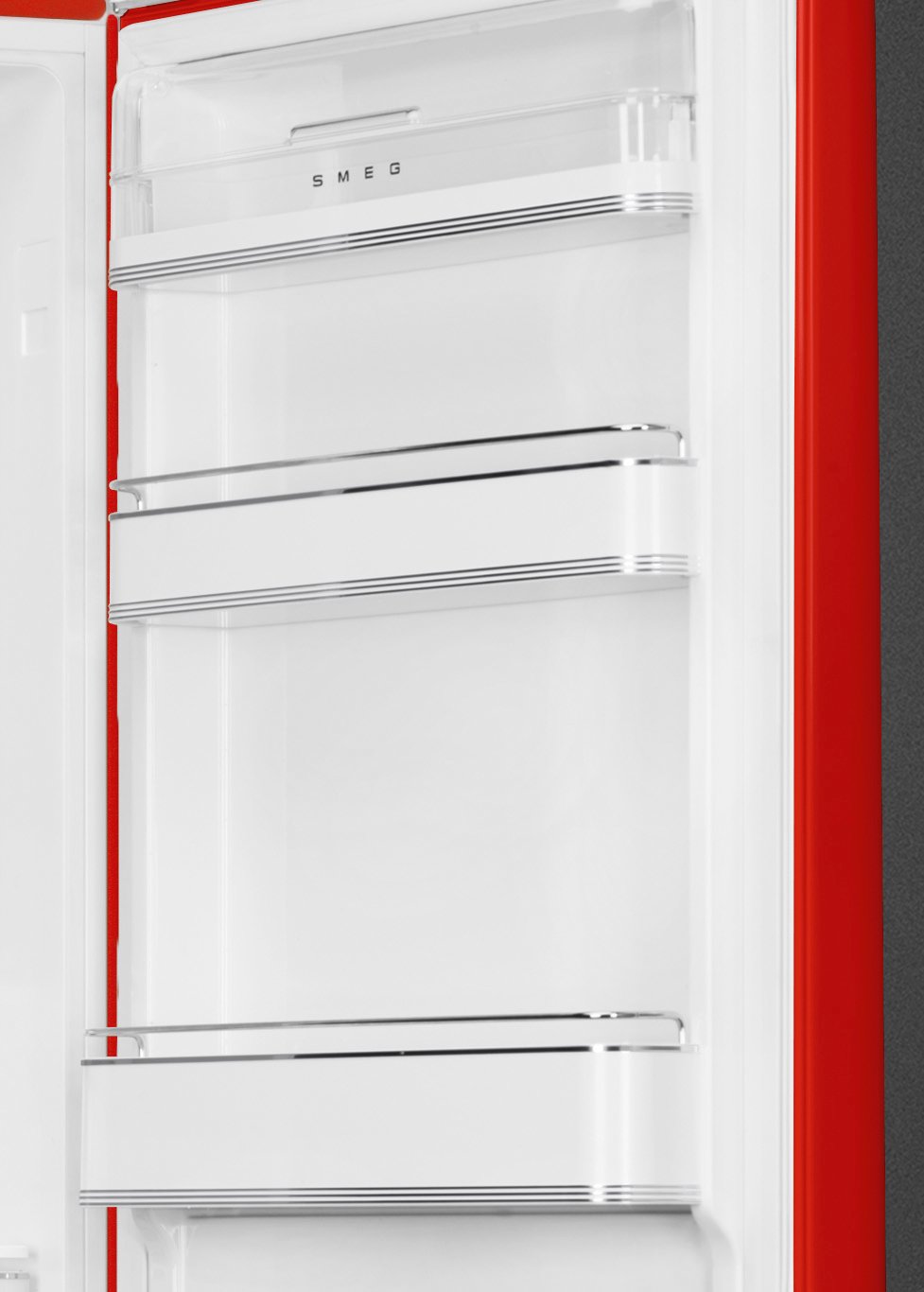 Smeg FAB 32 50’S Style Retro Refrigerator, Right Hand - Red FAB32RRD5AU