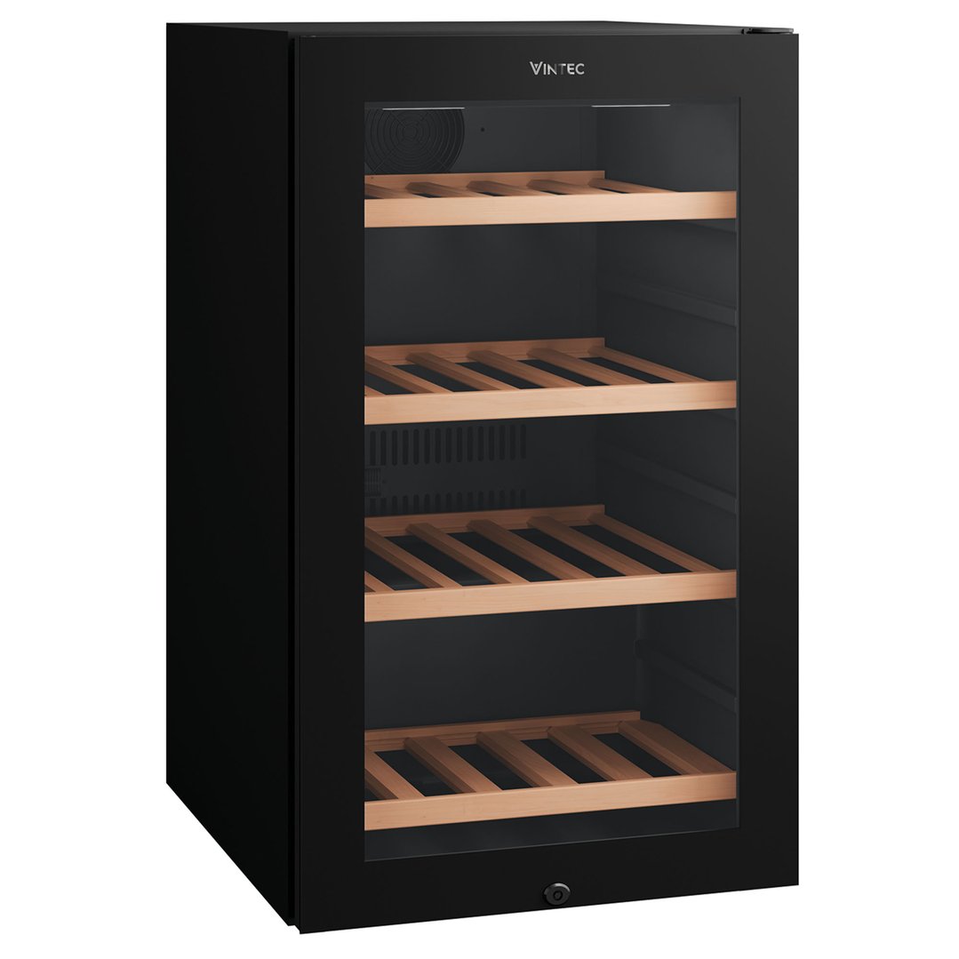 Vintec 35-Bottle Single Zone Wine Cabinet VWS830FCB-X
