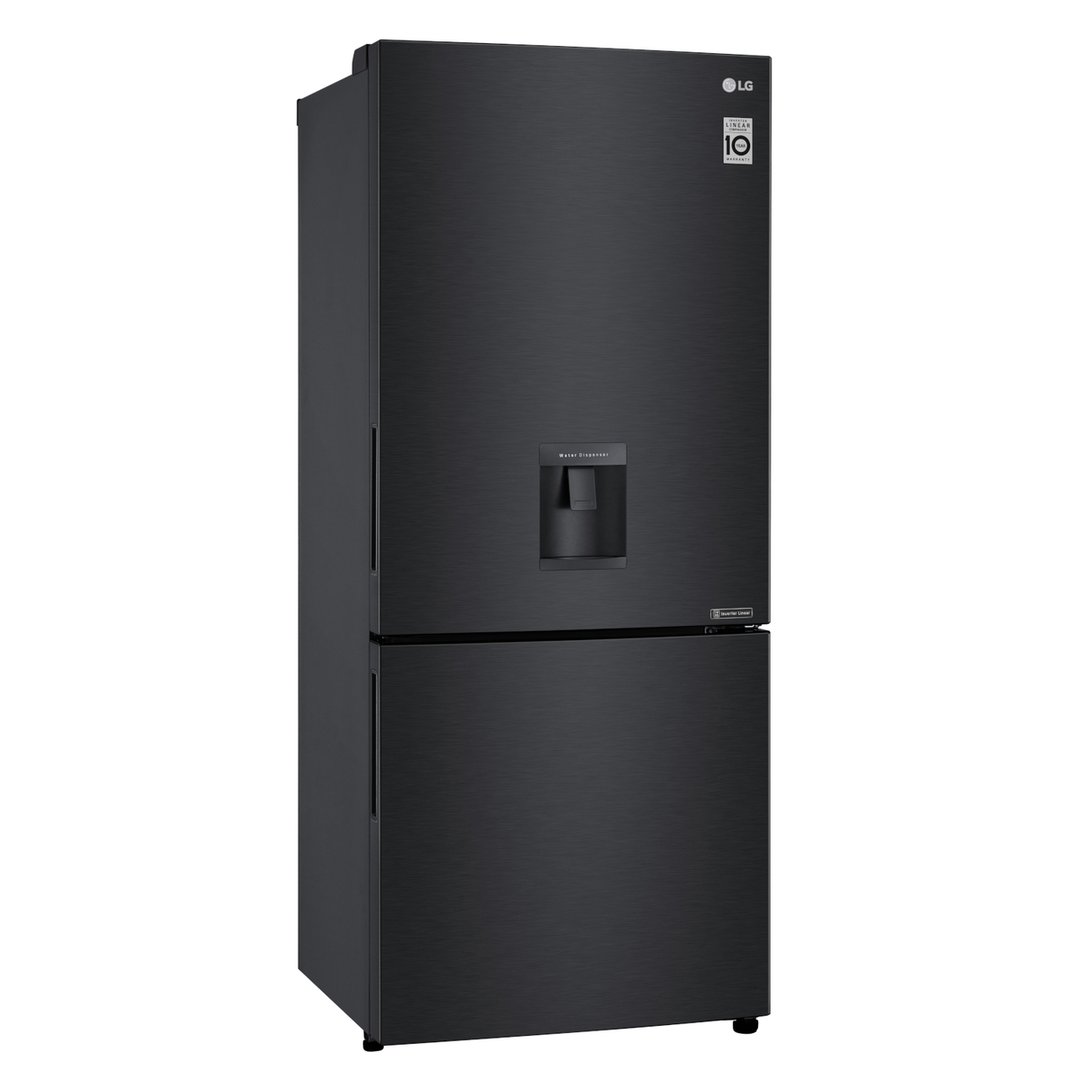 LG 420L Bottom Mount Fridge GBW455MBL