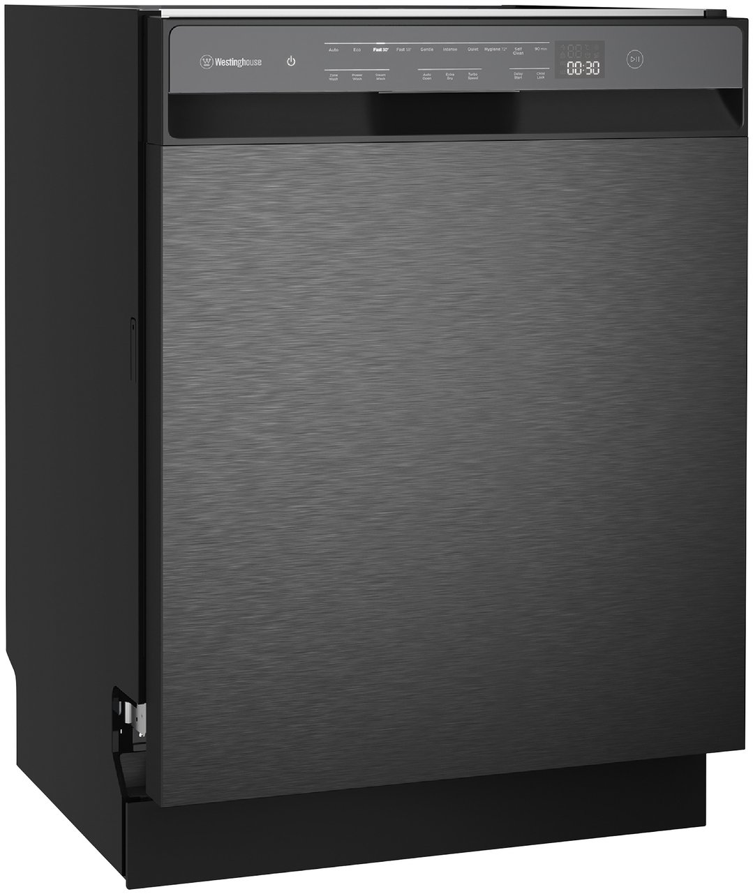 Westinghouse 60cm Dark Stainless Steel Underbench Dishwasher WSU6608KXC
