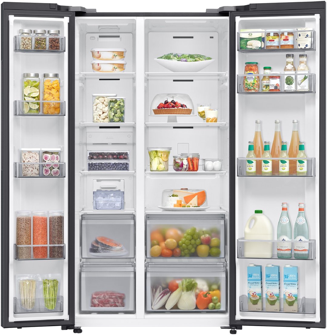 Samsung 655L Side-by-Side Refrigerator Space Max - Black SRS6100B