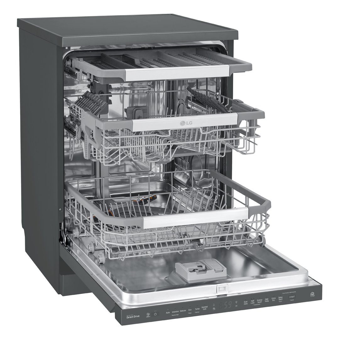 LG XD Series Quad Wash Dishwasher Matte Black XD3A15MB