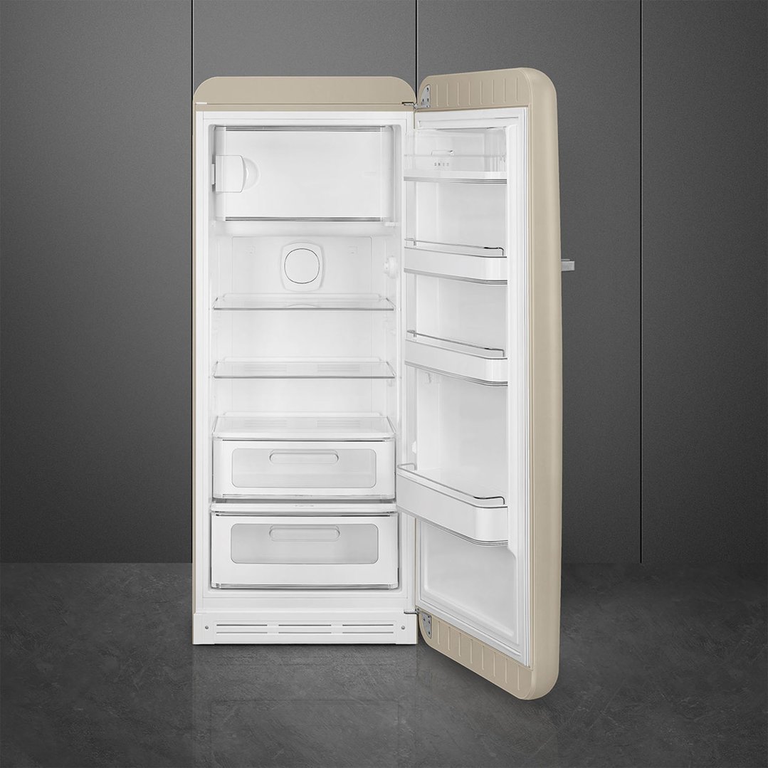 Smeg FAB 28 50’S Style Retro Refrigerator, Right Hand - Perfectly Pale FAB28RDPP5