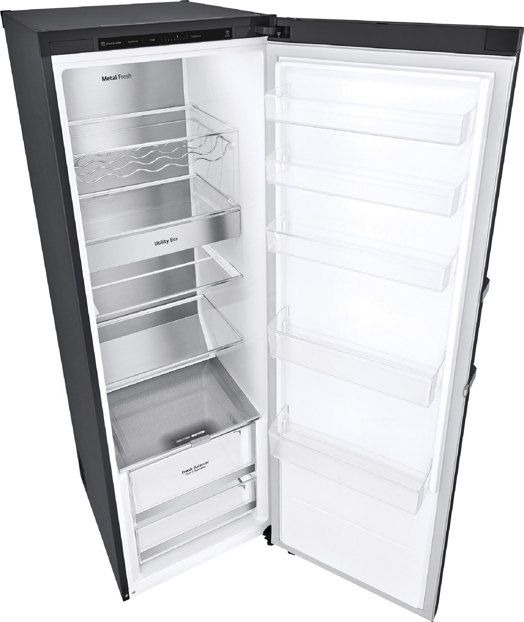 LG 386L Single door fridge in Matte Black GP-R386MBL