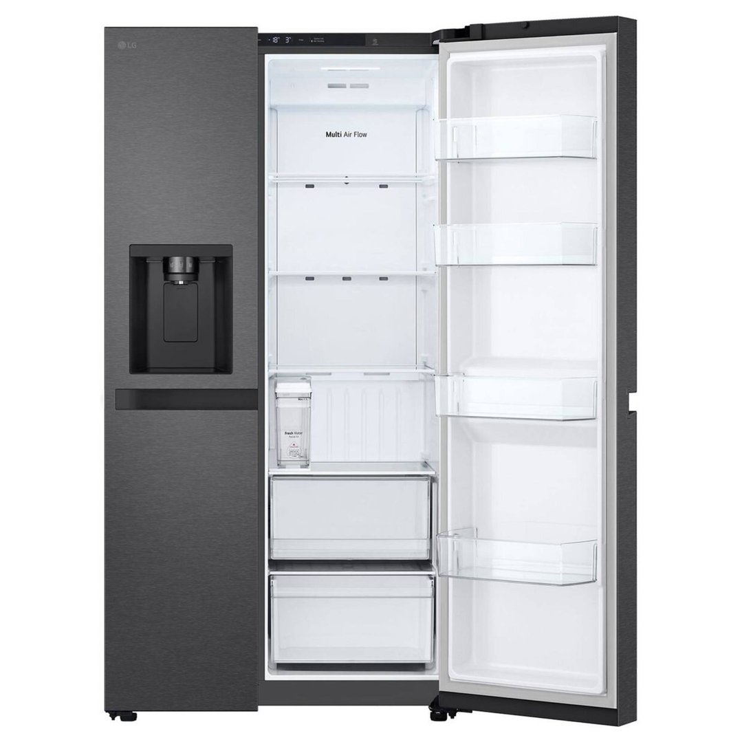 LG 625L Side by Side Non Plumbed Matte Black GS-N599MBL