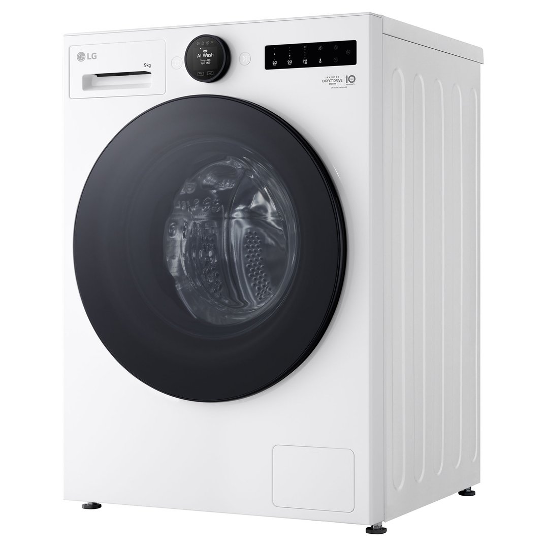 LG 9kg Series 10 White Front Load Washer WX10-1409W