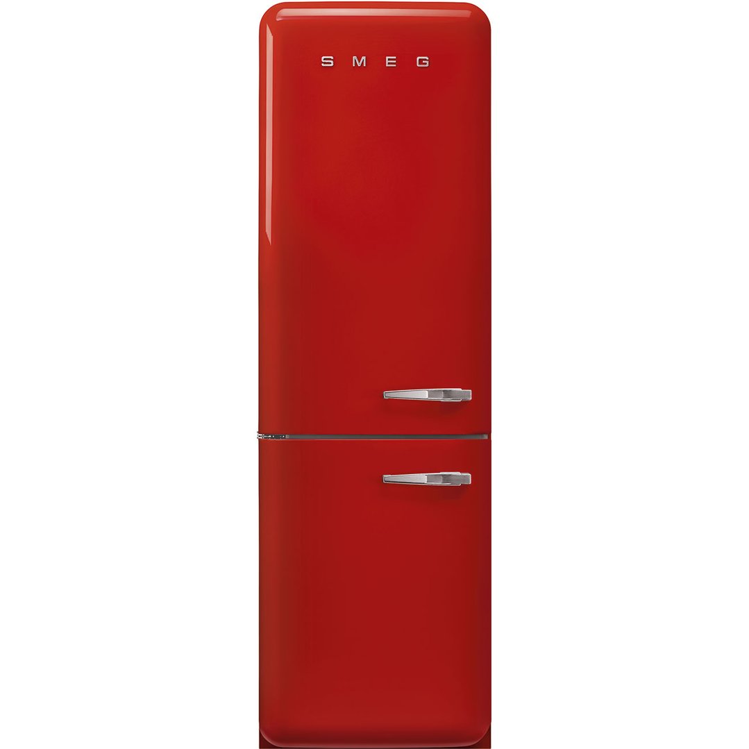Smeg FAB 32 50’S Style Retro Refrigerator, Left Hand - Red FAB32LRD5AU
