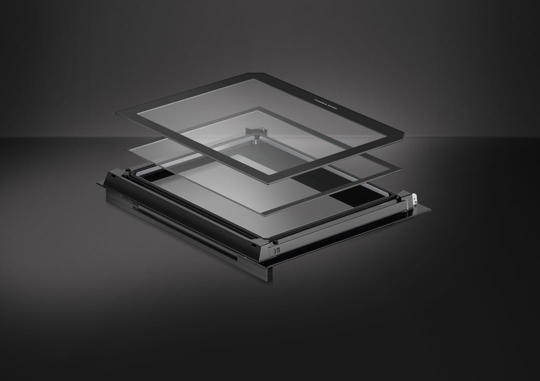 Fisher & Paykel 60cm Series 5 Contemporary Pyrolytic Oven, 7 Function OB60SC7CEPB1