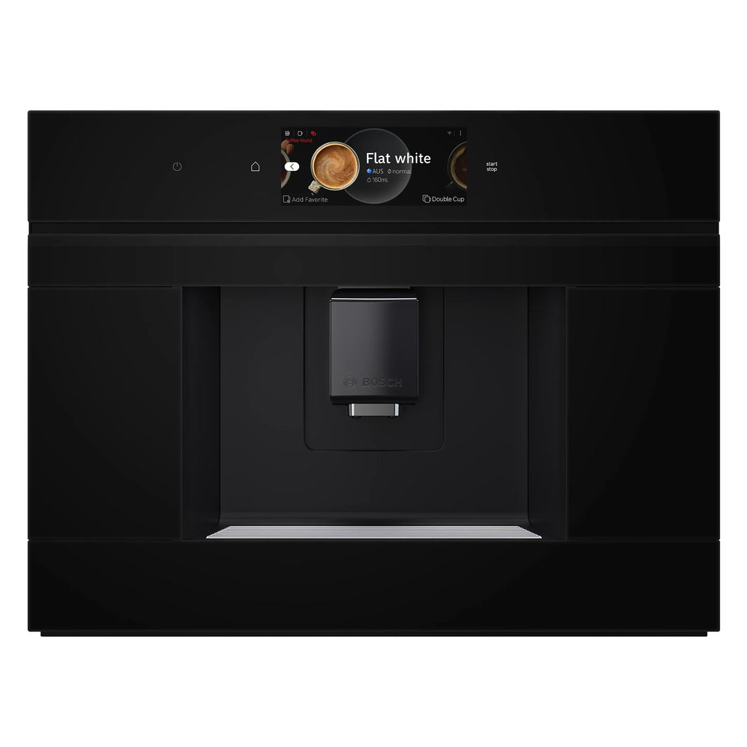 Bosch Series 8, Built-in Fully Automatic Coffee Machine, Black CTL7181B0F