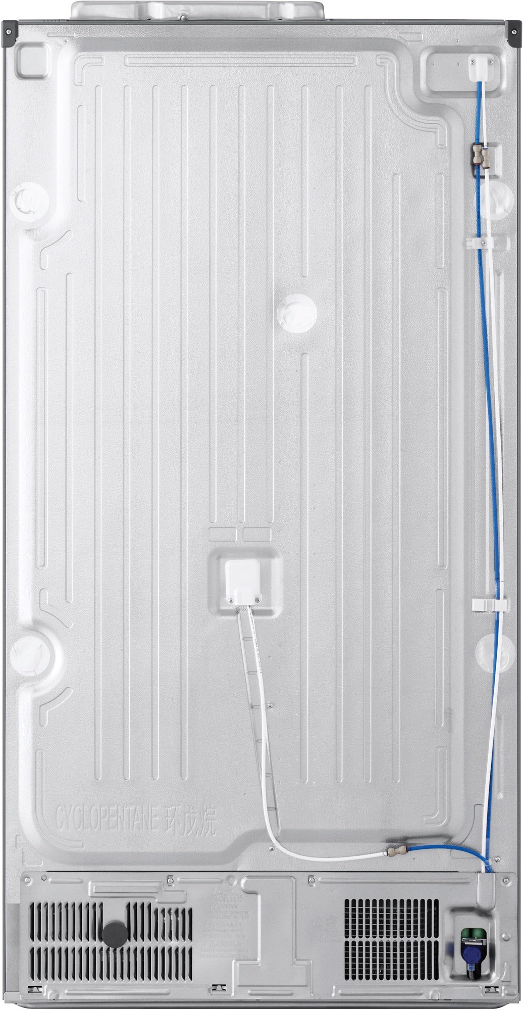 LG 641L Side by Side Fridge in Stainless Finish, Non-Plumbed GS-N599PL