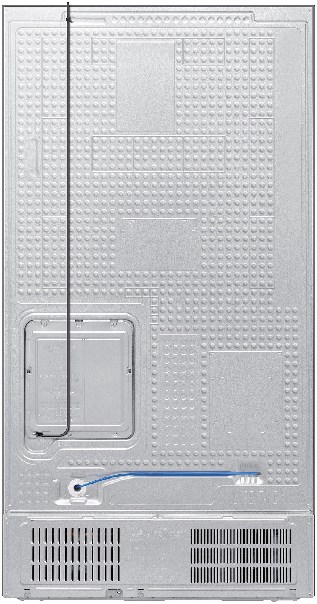 Samsung 615L Side-by-Side Refrigerator AI Home - Black SRS6500BA