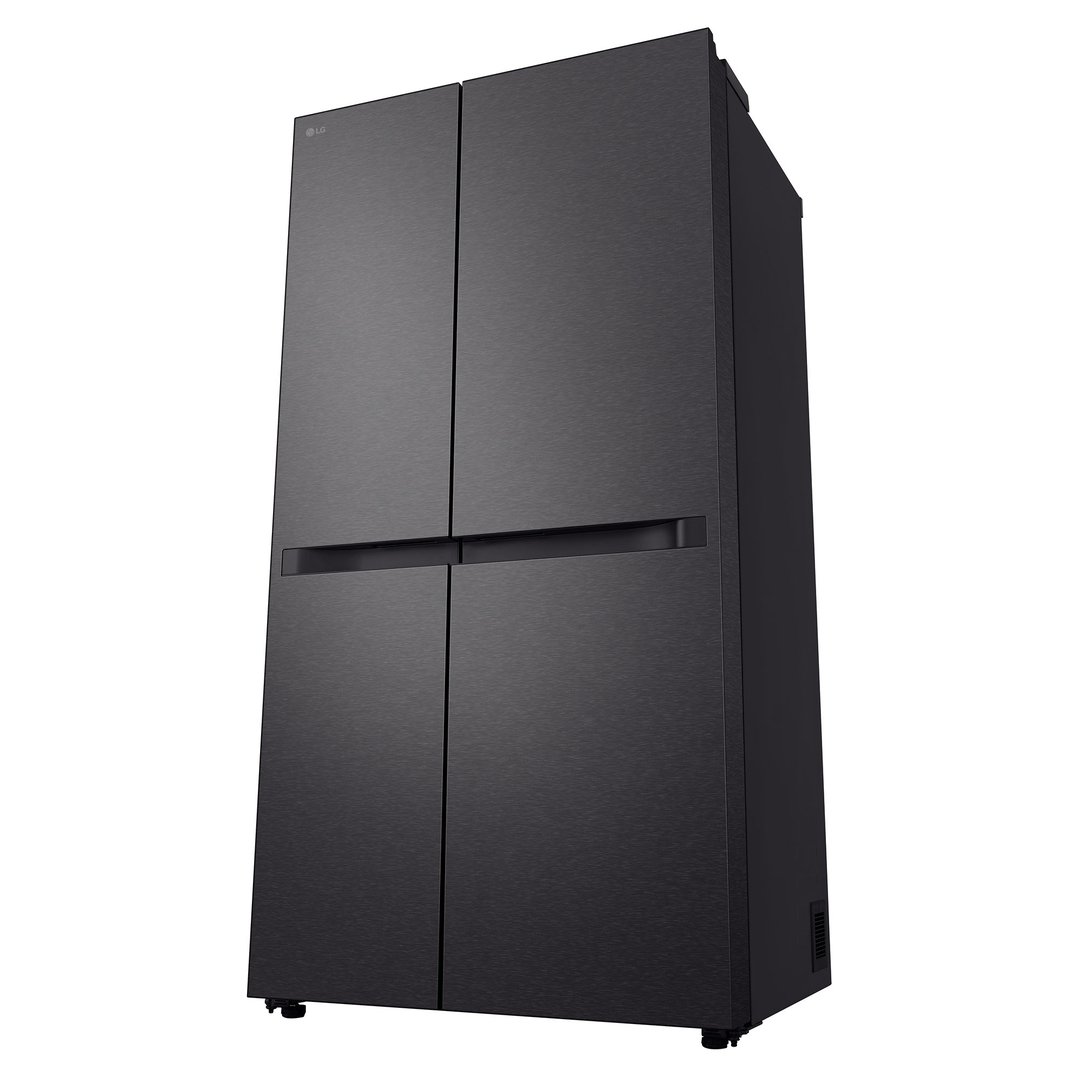 LG 664L Side by Side Fridge in Matte Black Finish GS-B599MBL