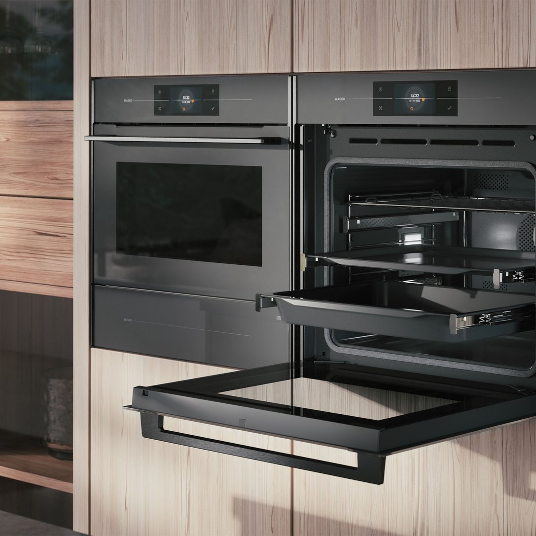 Asko Elements 60cm Pyrolytic Oven - Pearl Grey OP8678GG