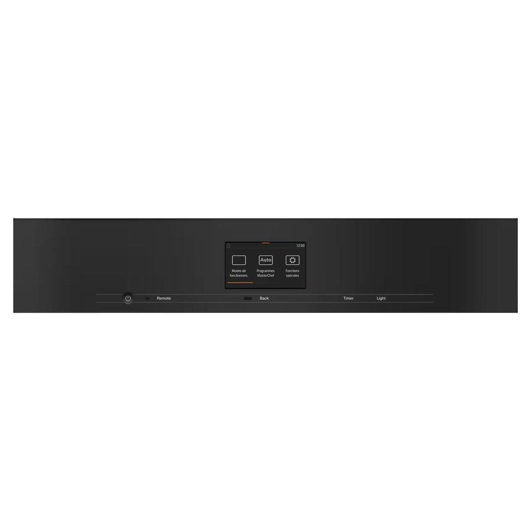 Miele 60cm Pyrolytic Oven with Moisture Plus and Rapid Cooling Function Obsidian Black H7660BPOBSW
