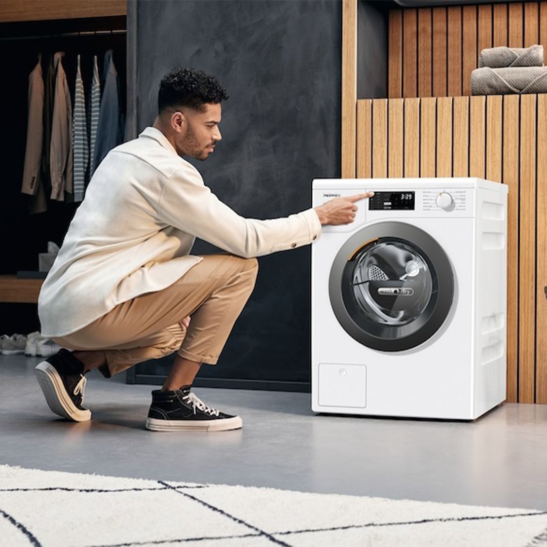 Miele 8kg Washing/4kg Drying Washer Dryer Combo with Wi-Fi Connectivity WTD160WCS