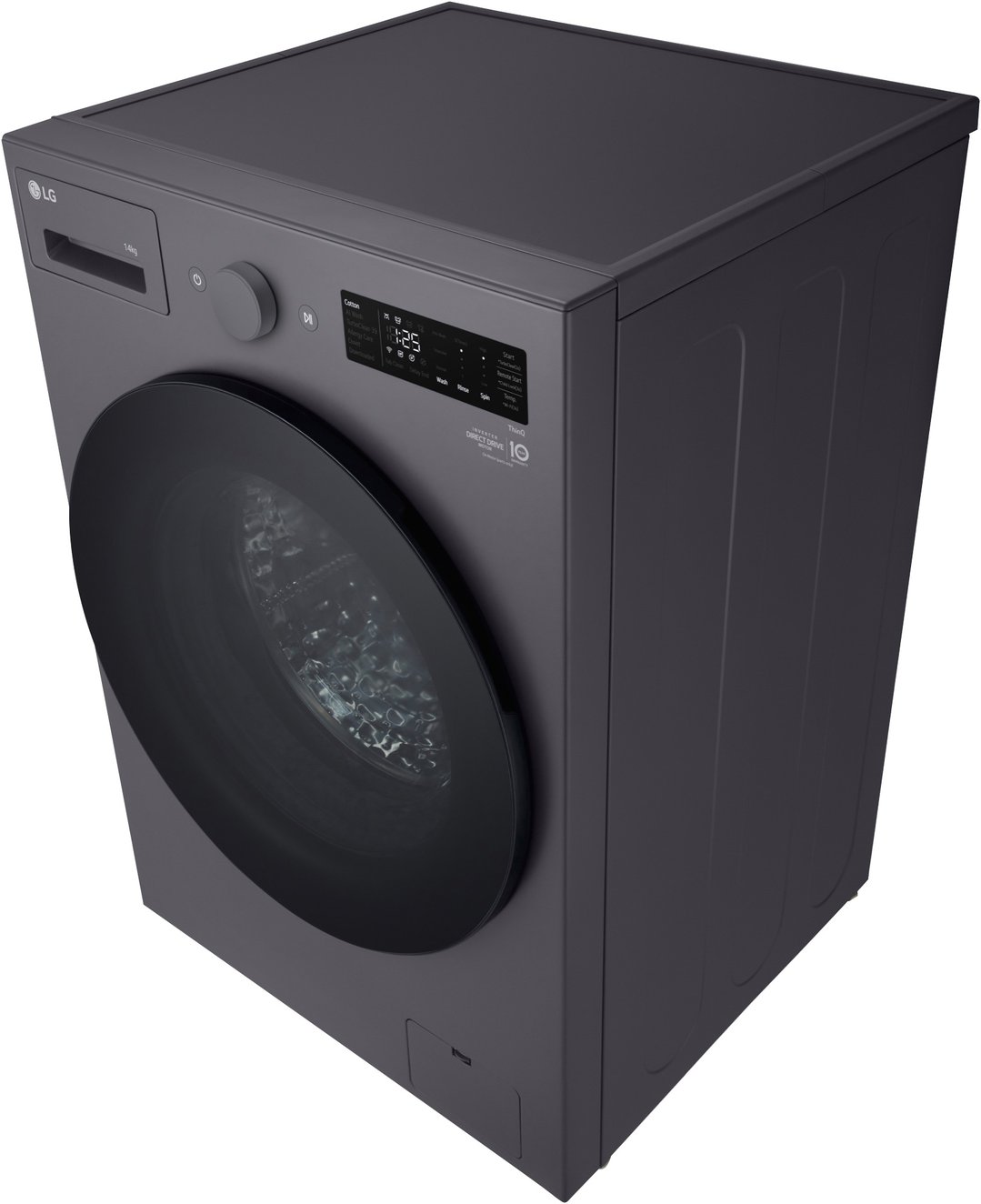 LG 14kg XL Series AI Front Load Washing Machine in Matte Graphite WXLS-1014GX