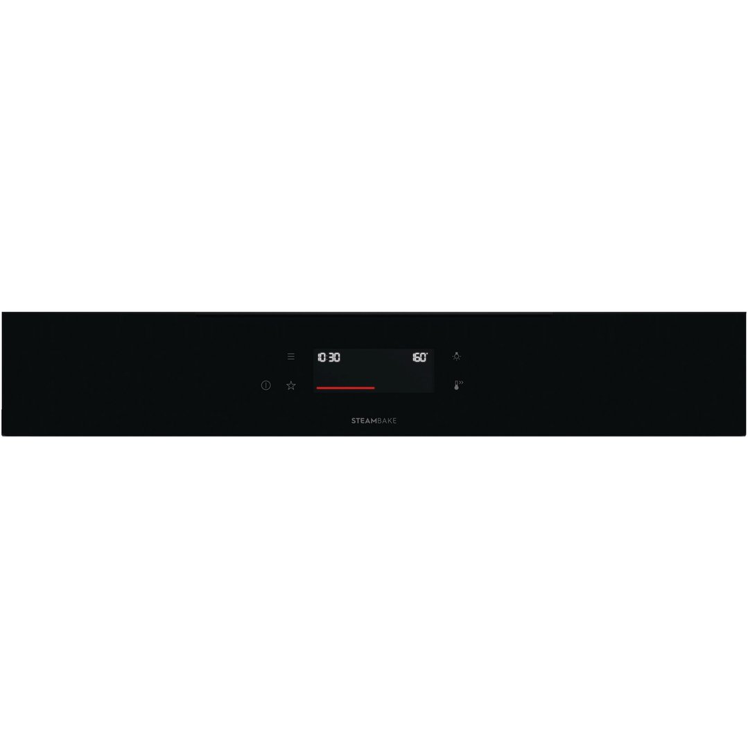 Electrolux 60cm Oven with SteamBake, Black - 500 Series EVE6615DF