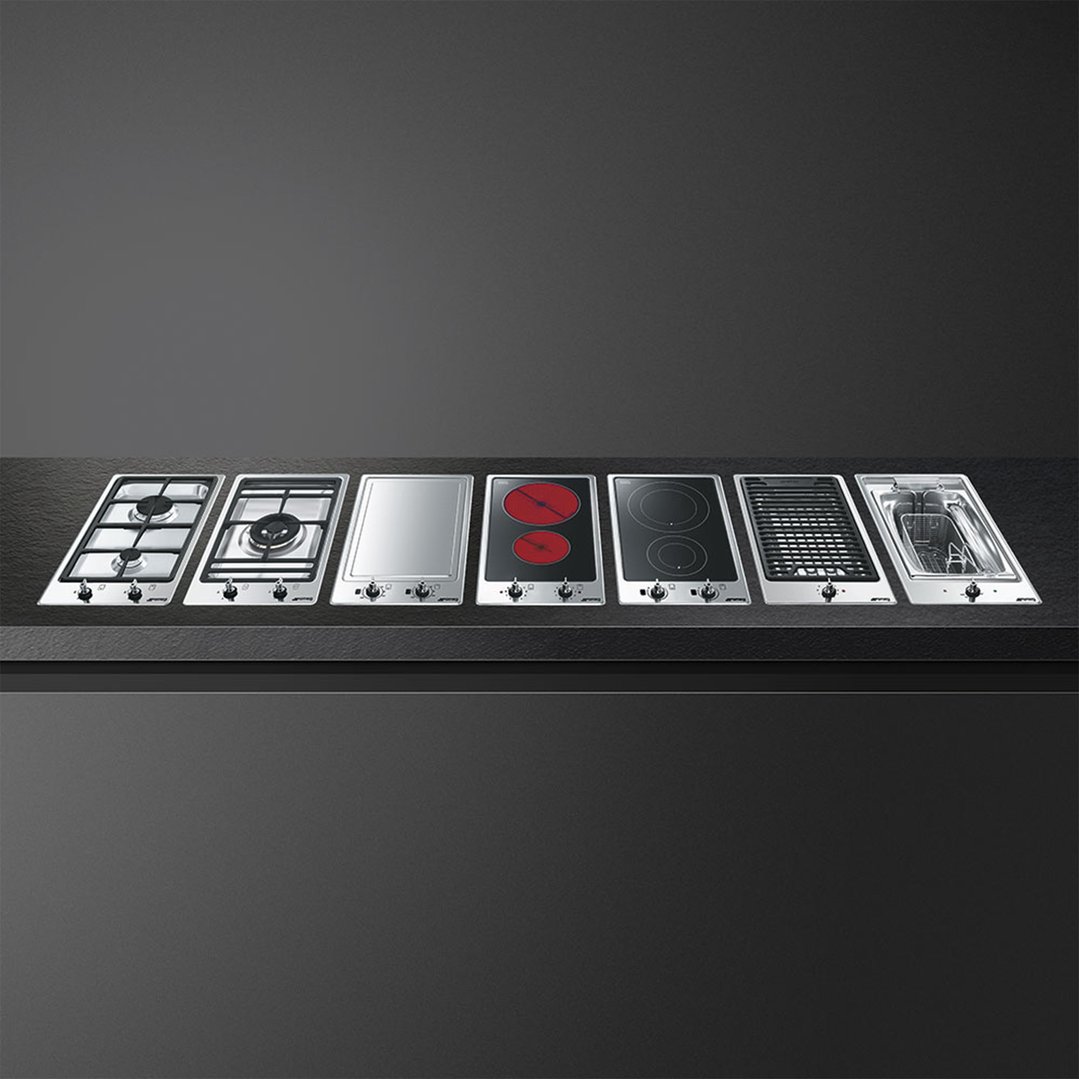 Smeg 30cm Two-burner Ceramic Cooktop PGA32C