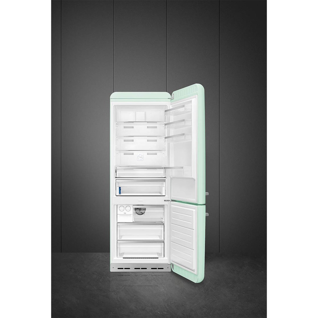 Smeg FAB 38 50’S Style Retro Refrigerator, Right Hand - Pastel Green FAB38RPG5AU