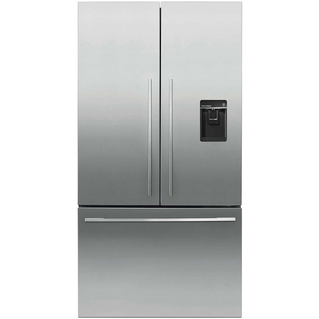 Fisher & Paykel 569L Series 7 French Door Refrigerator Freezer, Ice & Water RF610ADUX5
