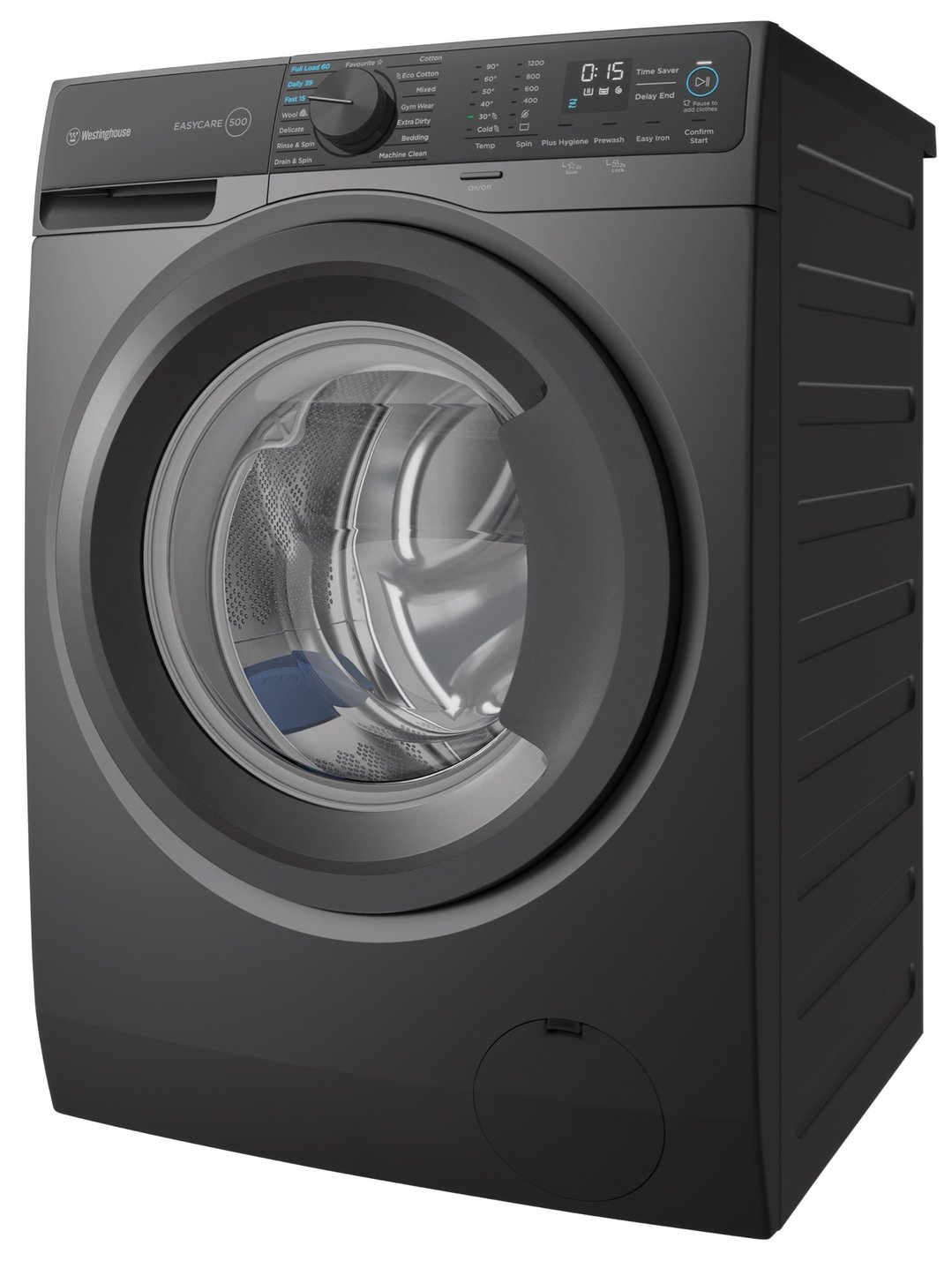 Westinghouse 9kg EasyCare 500 Front Load Washing Machine Dark Onyx WWF9024M5SAS