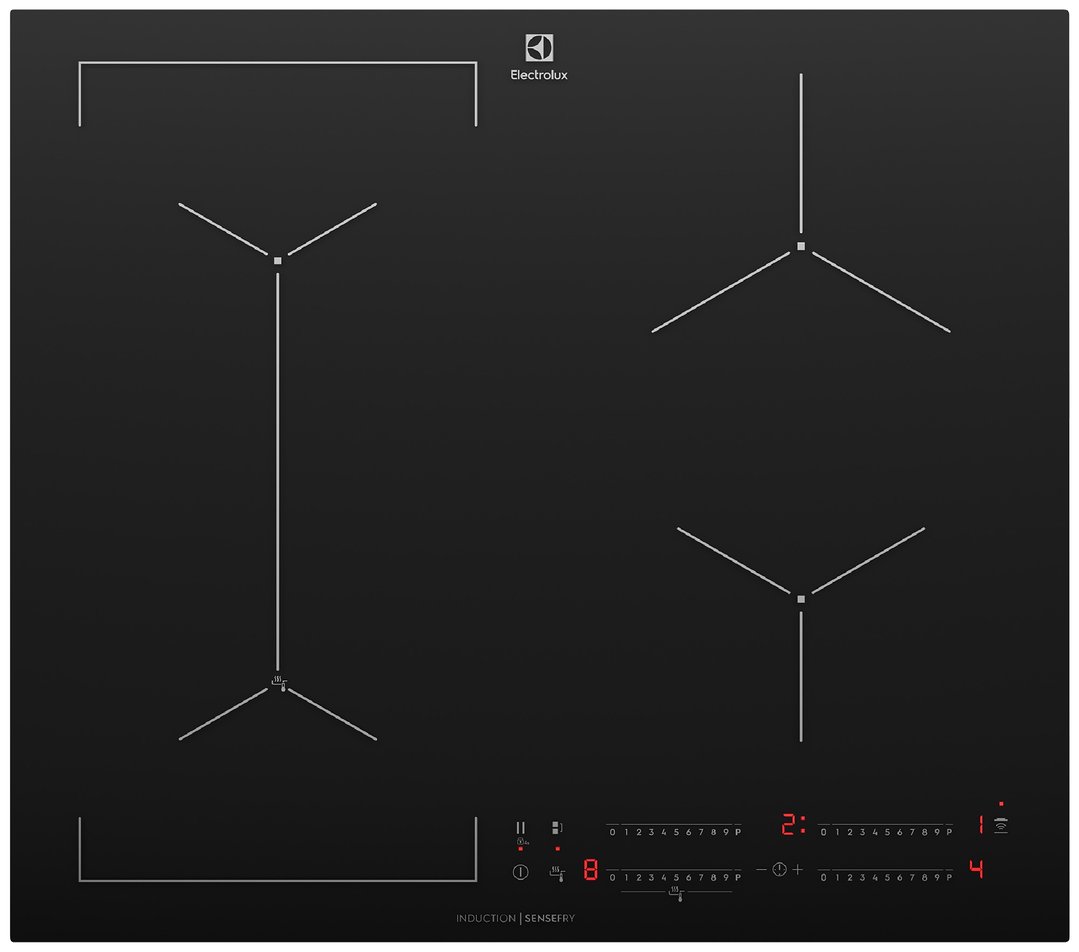 Electrolux 60cm UltimateTaste 700 4 Zone Induction Cooktop EHI645BF