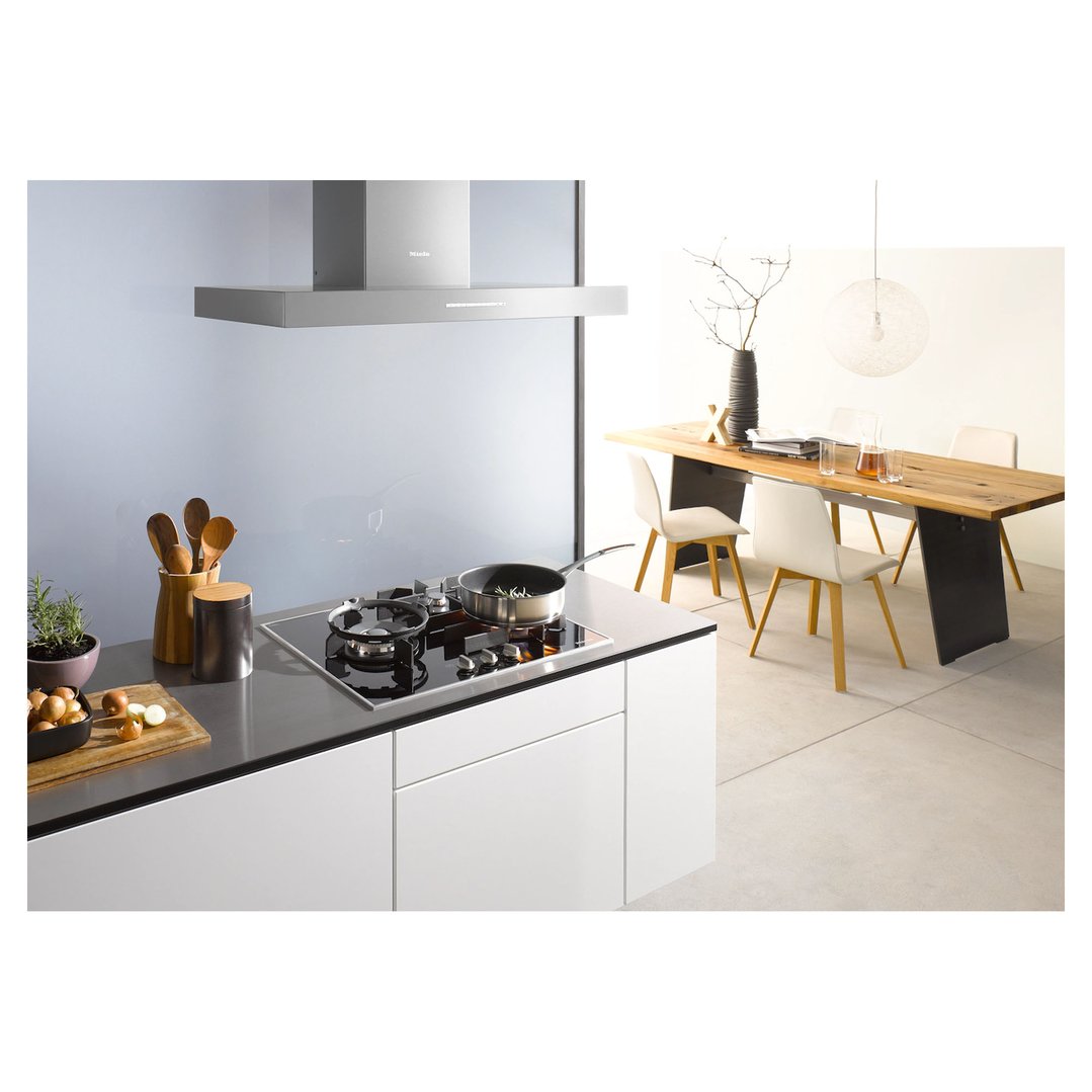 Miele 63cm 3 Burner Gas Cooktop Ceramic Glass KM3014