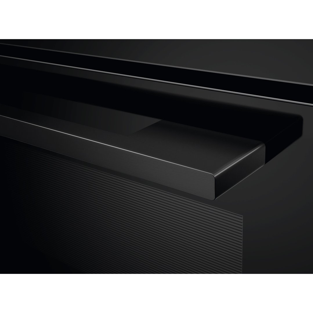 Electrolux 60cm Pyrolytic Double Oven with SteamBake, Black - 600 Series EVEP6626DF