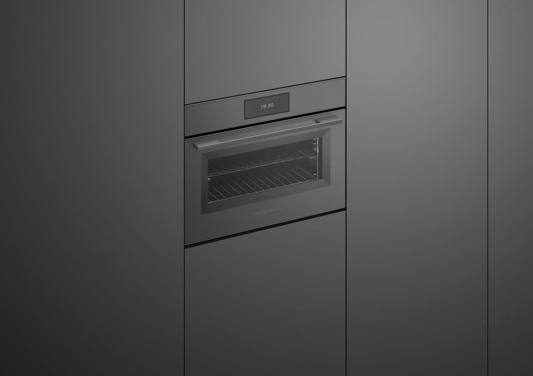 Fisher & Paykel 60cm Minimal Compact Combi-Steam Oven, Grey OS60NAMHUG5