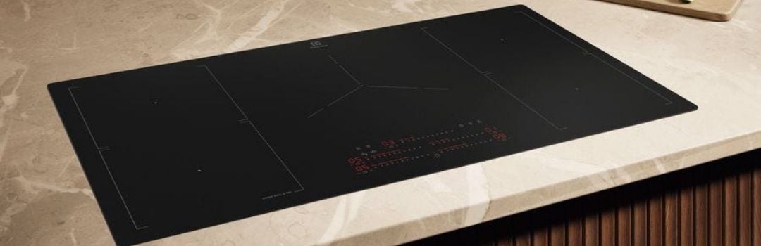 An Electrolux induction cooktop