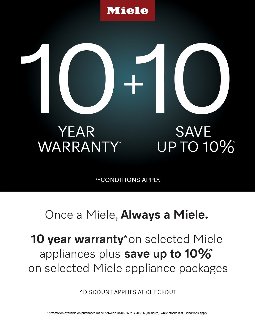 Miele 10+10
