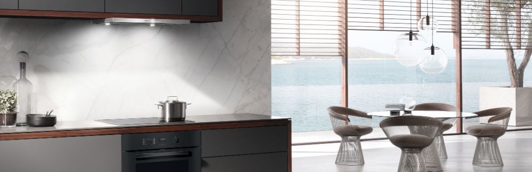 A Miele integrated kitchen