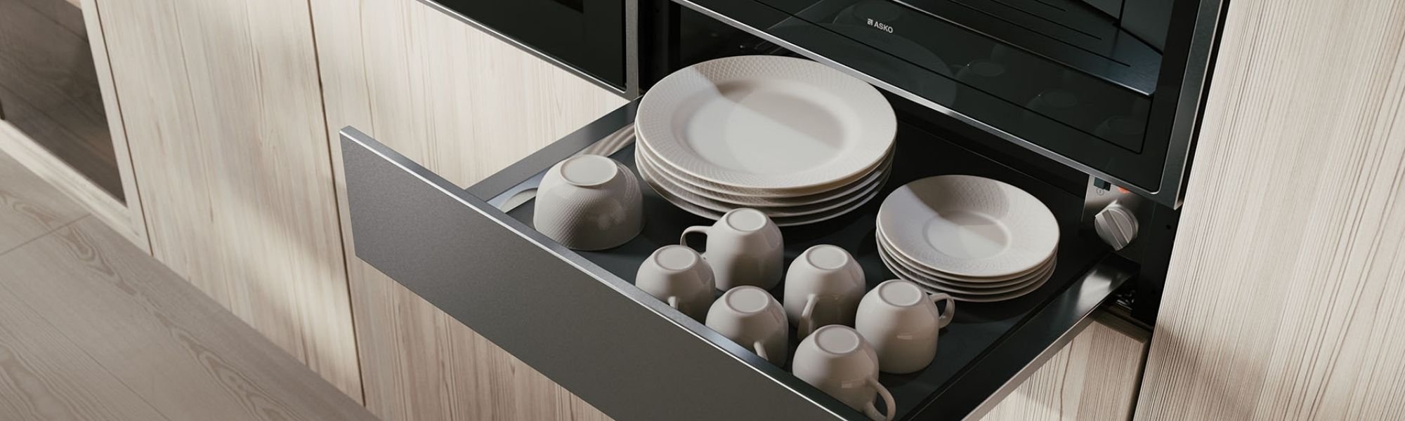 Asko warming drawer
