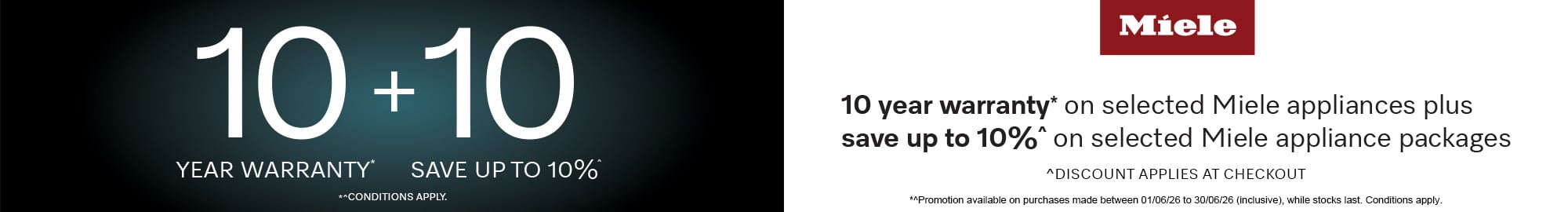 Miele 10+10