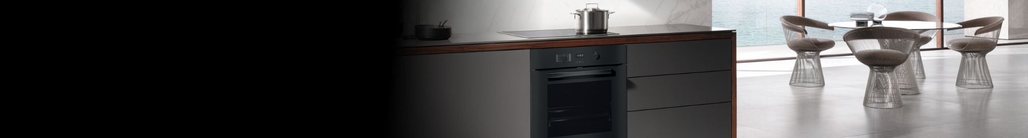 A Miele integrated kitchen