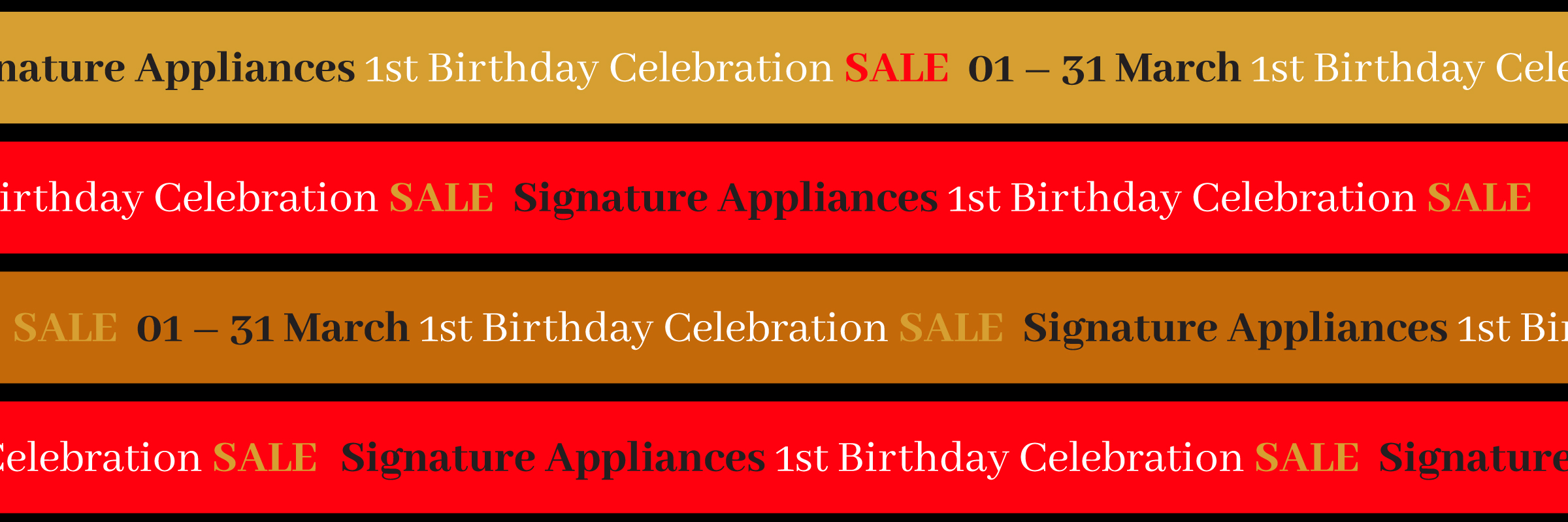 Homepage Signature Appliances