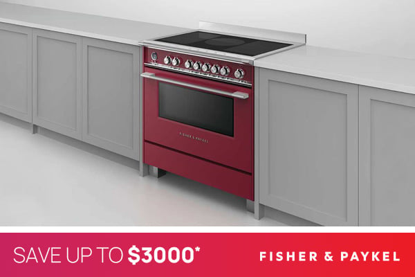 Save up to $3000* on selected Fisher & Paykel Cooking Appliances - Prices as Marked