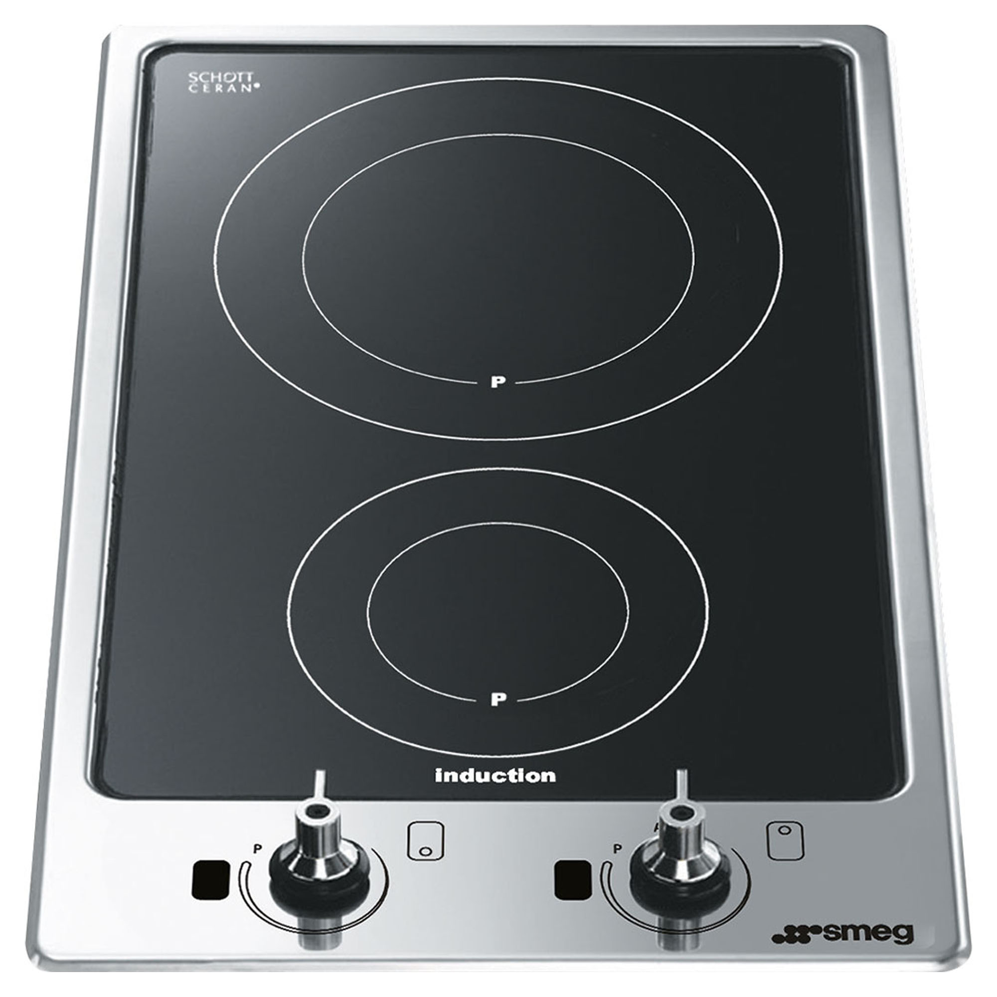 Smeg 30cm Domino Induction Ceramic Hob PGF32I1 Signature Appliances